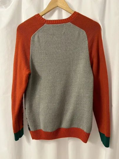 Sweater Adult Size S Ugly Christmas Reindeer Red Holiday Party Nice Quality