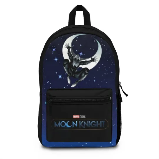 Marvel Moon Knight Backpack, Marvel Bag, Moon Knight Bag, Marvel Comics Backpack