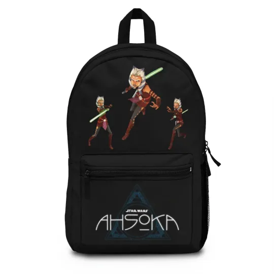 Star Wars Ahsoka Backpack, Star Wars Backpack, Clone Wars Backpack, Ahsoka Bag