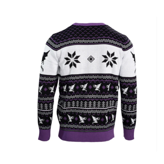 Black Sabbath Flying Demon Ugly Christmas Sweater