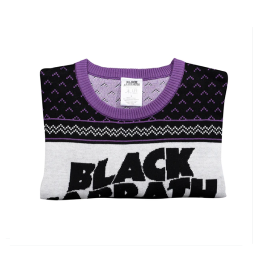 Black Sabbath Flying Demon Ugly Christmas Sweater