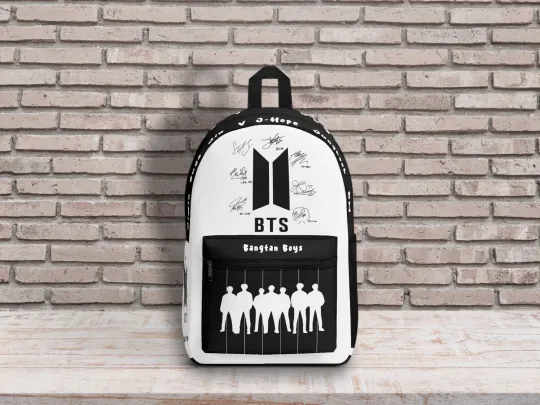 Bangtan Boys Backpack - Your Ultimate BTS Companion for K-Pop Adventure!