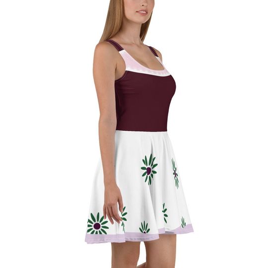 Haunted Mansion Tightrope Walker Running Costume Skater Dress