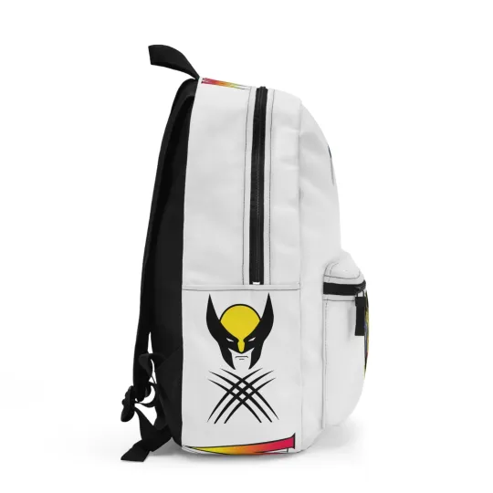 Wolverine Graphic Backpack - Stylish and Functional Tech Bag for Marvel Fans