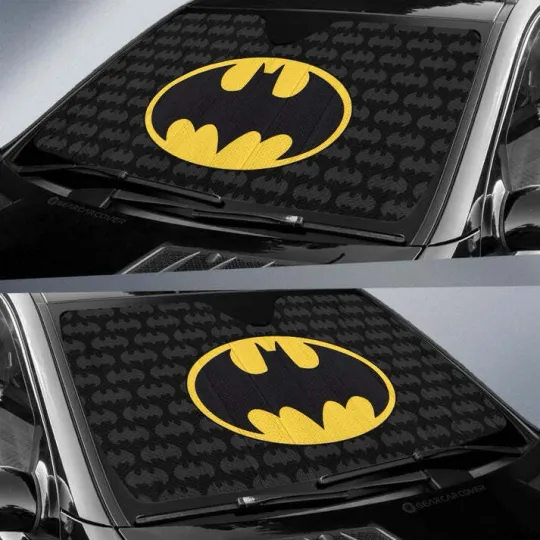 Batman Car Sunshade Custom Car Accessories