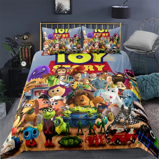 Toy Story Single King Single Double Queen King Bedding Set