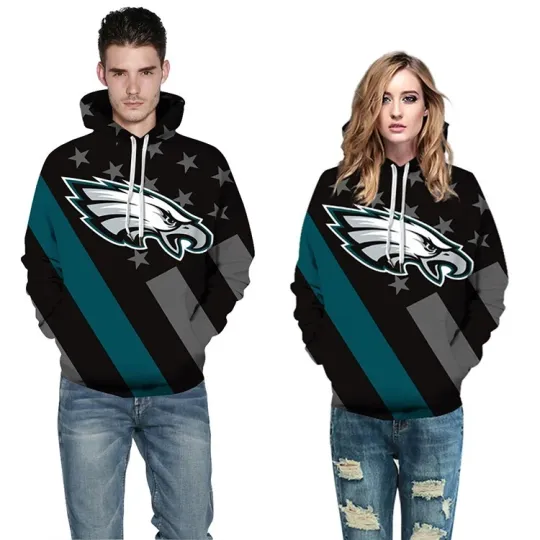 Philadelphia Eagles 3d Hoodie