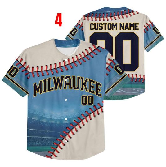Customized Milwaukee Baseball Team Jersey, Milwaukee Baseball Team Custom Jersey, Est. 1969, Baseball Fans Gift