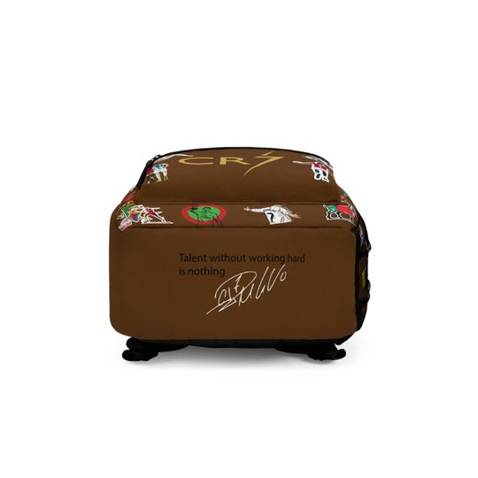 Ronaldo Backpack - School Bag - Soccer Fan Gift - Sports Backpack