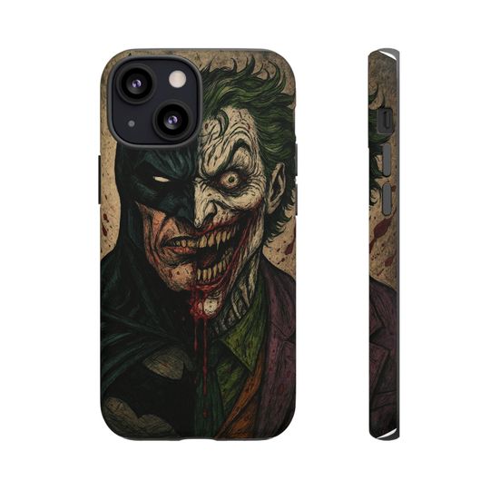 Batman vs Joker Phone Case – Dark Comic Superhero Cover for iPhone