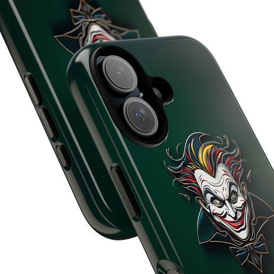 Comic Style Joker Case – Unique Superhero Phone Cover for Protective Daily Use
