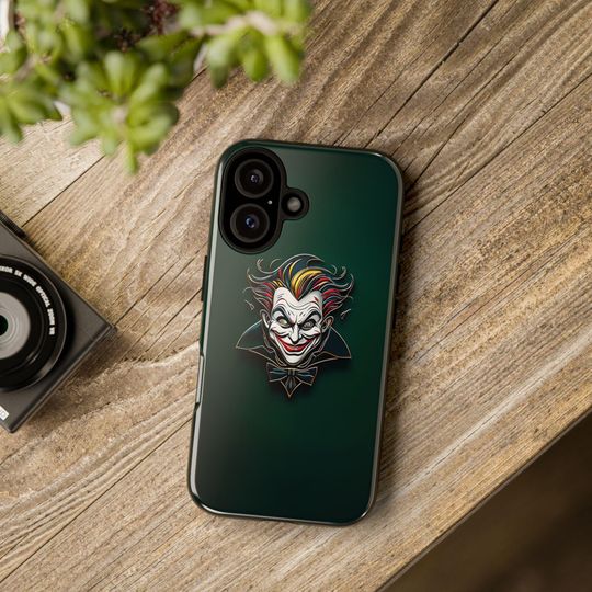 Comic Style Joker Case – Unique Superhero Phone Cover for Protective Daily Use