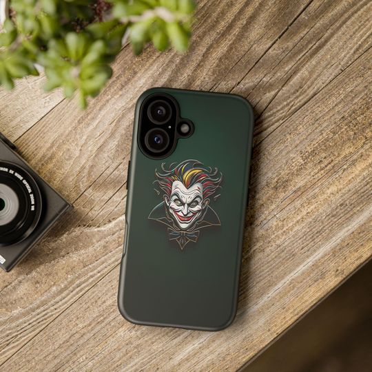 Comic Style Joker Case – Unique Superhero Phone Cover for Protective Daily Use