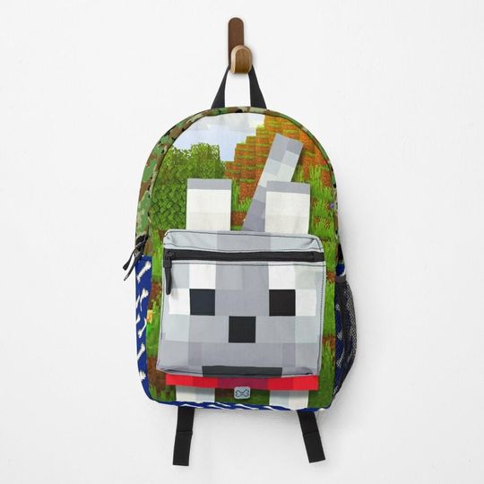 Minecraft Wolf Variants Backpack for Kids