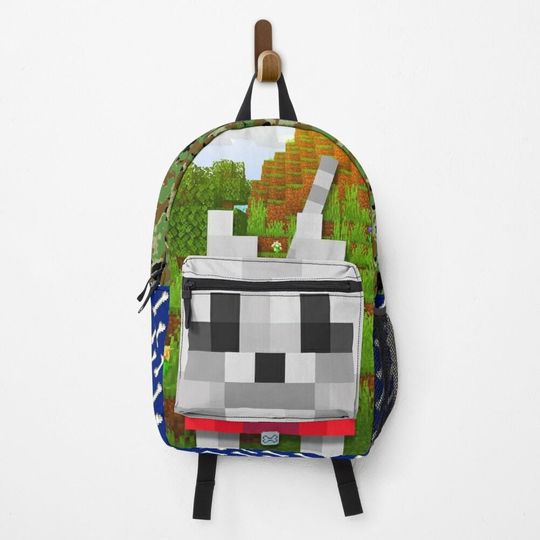 Minecraft Wolf Variants Backpack for Kids