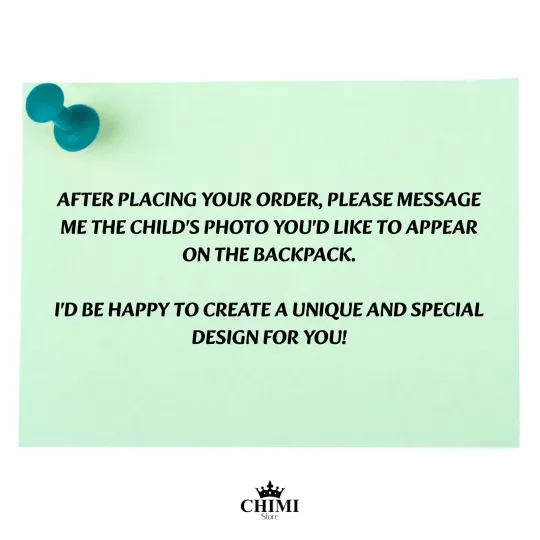 AI Cartoon Sport Backpack – Custom with Your Photo - Clear Backpack