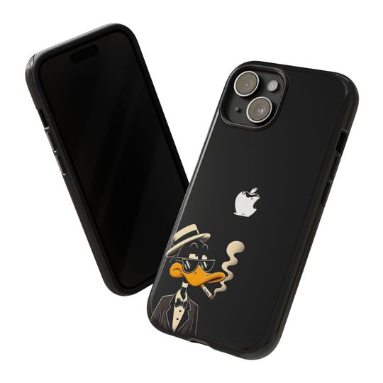 Funny Daffy Duck iPhone Tough Case – Cartoon Cover, Gift for Duck Lovers