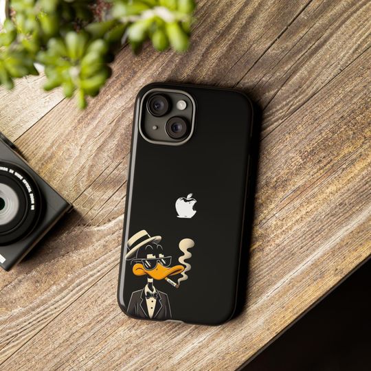 Funny Daffy Duck iPhone Tough Case – Cartoon Cover, Gift for Duck Lovers