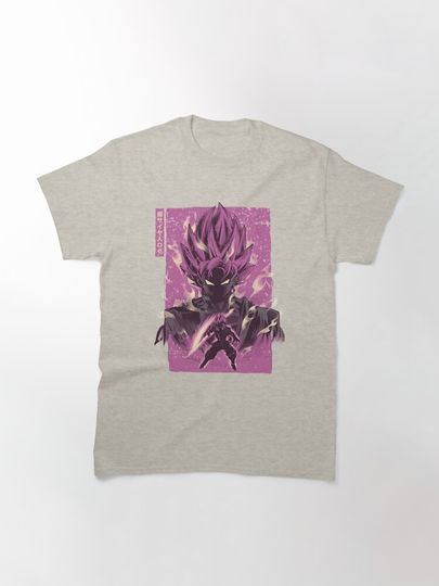 Goku Rose Retoro Classic T-Shirt