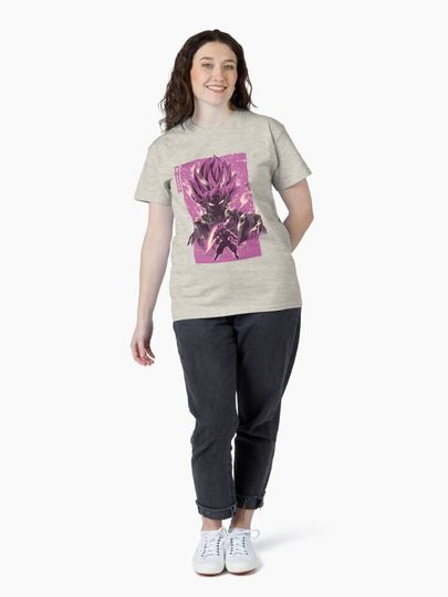 Goku Rose Retoro Classic T-Shirt