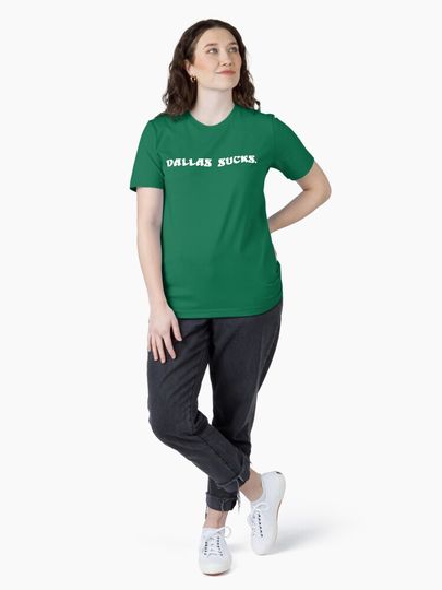 Retro Dallas Sucks - Philadelphia Eagles Kelly Green Essential T-Shirt, Gift For Fan