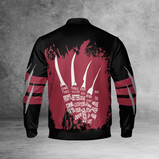 Freddy Krueger Claws Never Sleep Again Best Gift For Horror Fans Jacket