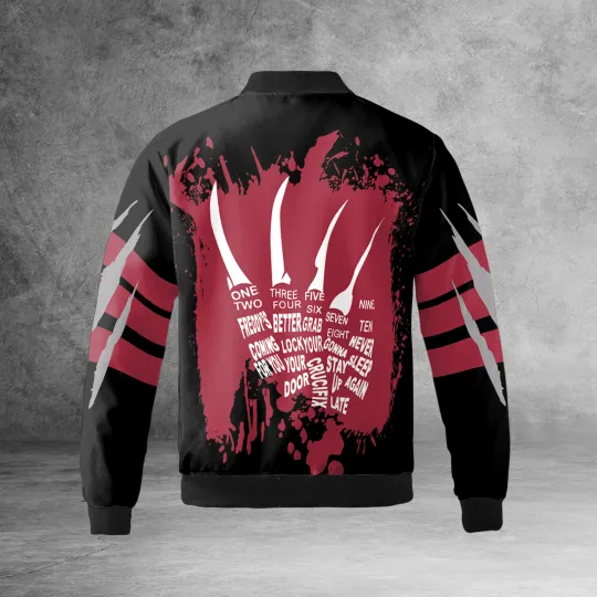 Freddy Krueger Claws Never Sleep Again Best Gift For Horror Fans Jacket