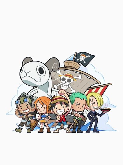 Chibi One Piece Crew Classic T-Shirt, Gift For Fan