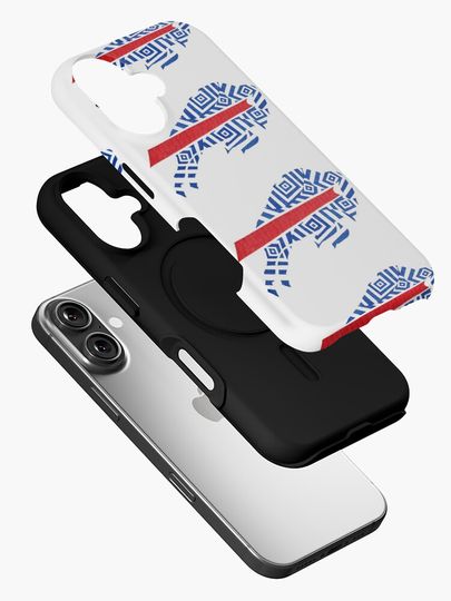 Buffalo Bills Charging Buffalo BlueGeo iPhone Case, Gift For Fan