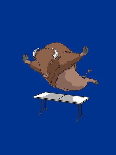 Real Buffalo Bills Mafia Buffalo Bills Superfan table dive iPhone Case, Gift For Fan