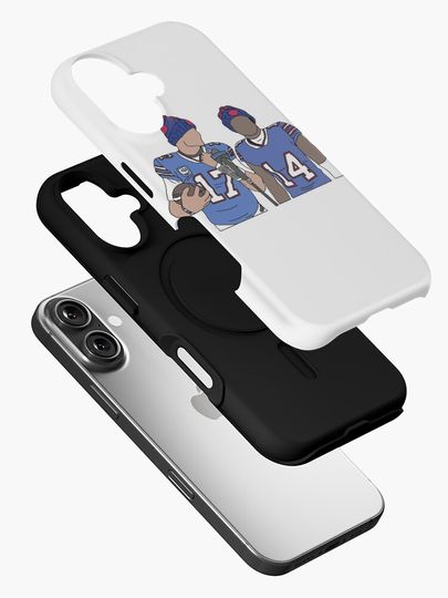 Buffalo Bills, Allen + Diggs iPhone Case, Gift For Fan
