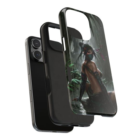 League of Legends iPhone Case - Akali Fanart Protective Cover