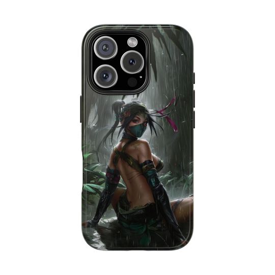 League of Legends iPhone Case - Akali Fanart Protective Cover