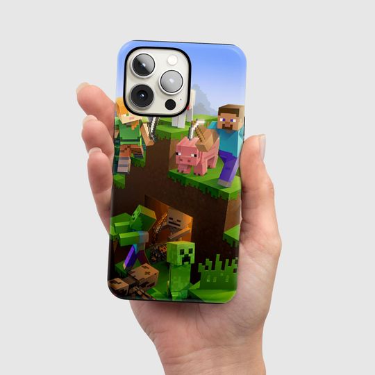 Minecraft Pixel Art iPhone Flexi Case for iPhone Models