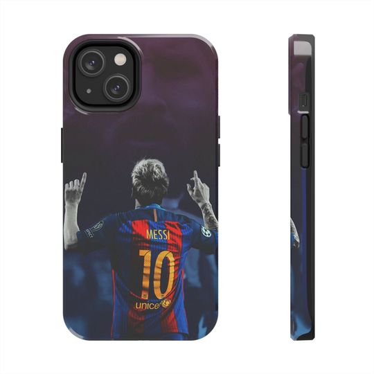 Messi iPhone Case, Football Phone Cover for Fans