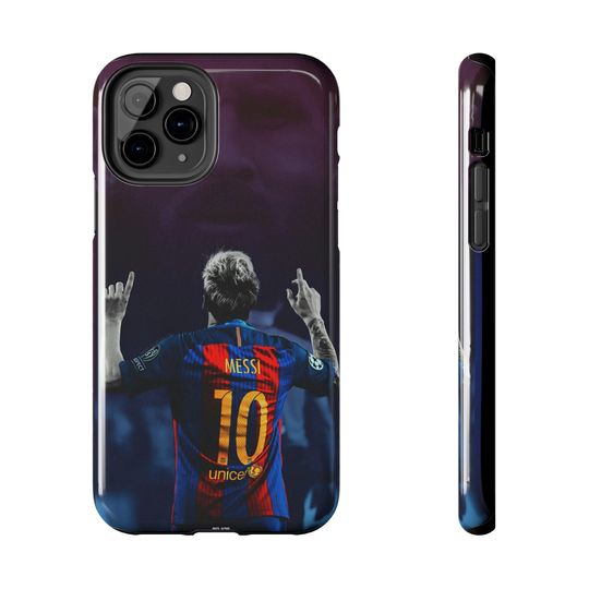 Messi iPhone Case, Football Phone Cover for Fans