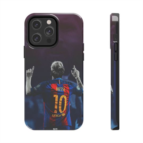 Messi iPhone Case, Football Phone Cover for Fans