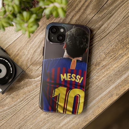 Messi Tough iPhone Case, Durable Football Phone Cover