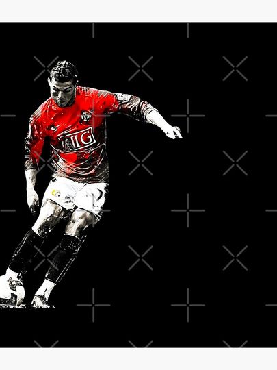 Cristiano Ronaldo Manchester 2008 Backpack, Gift for Fan