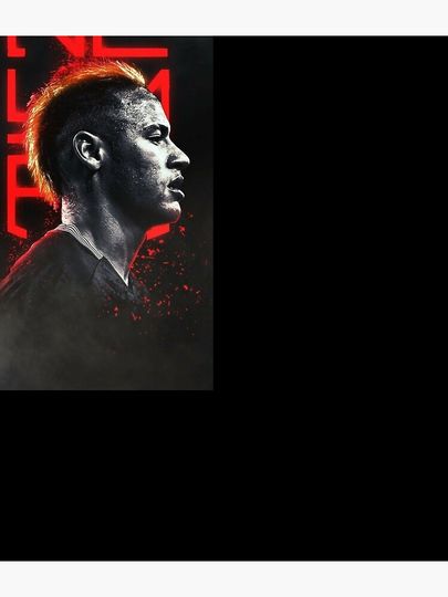 Black Wallpaper Neymar  Backpack, Gift for Fan