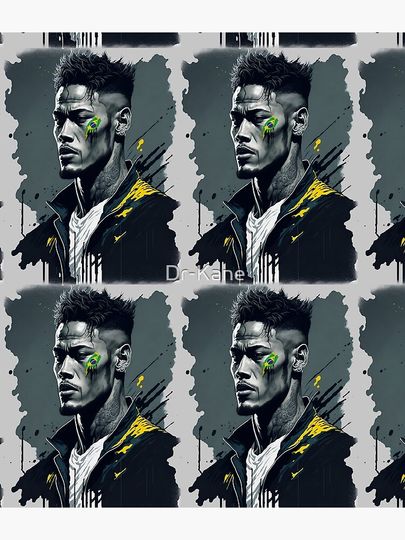 Neymar Jr. splash art Backpack, Gift for Fan