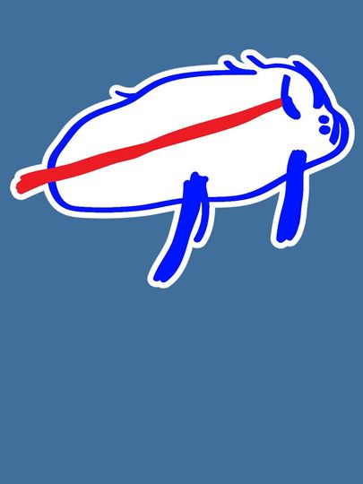 Josh Allen Drawing Lightweight Hoodie