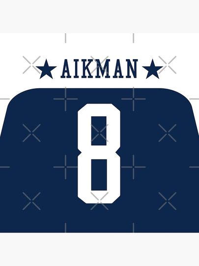 Troy Aikman - Dallas Cowboys Pillow, Gift for Fan