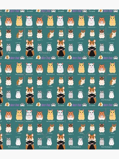 Hamster Breeds syrian hamster Backpack