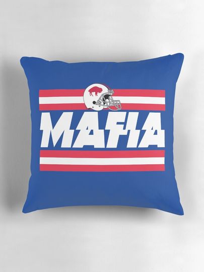 buffalo bills mafia  Pillow, Gift for Fan