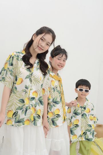Family Hawaiian Oversized Shirts