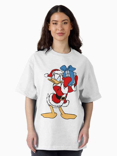 Donald Sceptical Christmas gift Oversized T-Shirt
