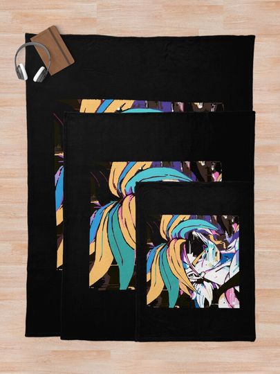 Future Trunks Throw Blanket, Gift for Fan, for All Age