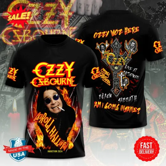 Ozzy Osbourne 3D Shirt