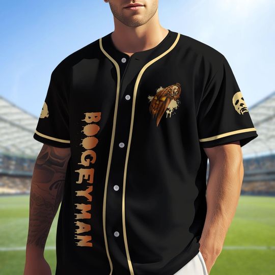 Michael Myers Baseball Jersey, Halloween Horror Jersey